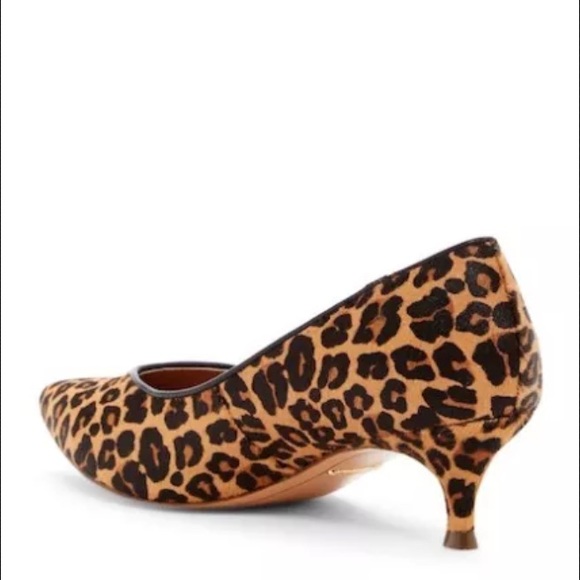 vionic josie kitten heel leopard